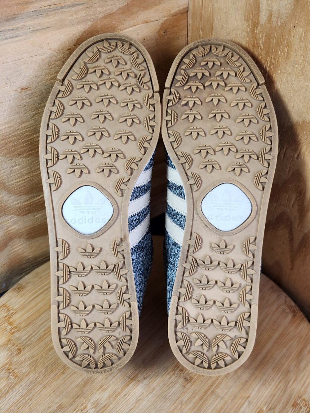 Adidas Samoa Tex Linen Womens Tweed Sneakers Size 9 - Picture 9 of 10